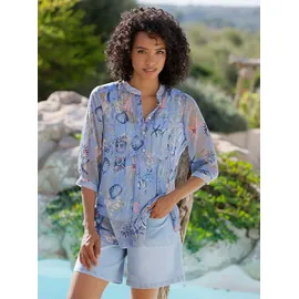 Heine Druck-Tunika blau 36