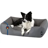 BedDog Hundebett ZARA Hundekissen mit waschbaren Bezug Hundekorb Hundesofa,