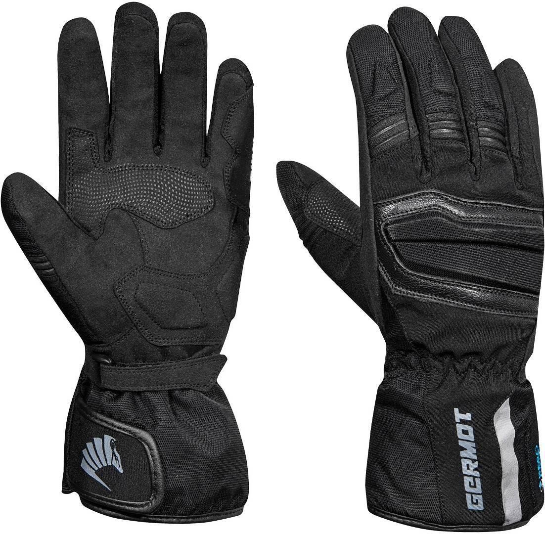 Germot Vista Motorfiets handschoenen, zwart, XL