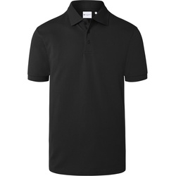 Gastro Karlowsky Health&Care Herren Workwear Poloshirt Basic schwarz - S | Mindestbestellmenge 4 Stück