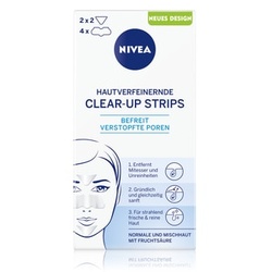 NIVEA Reinigung Hautverfeinernde Clear-Up Strips plastry do zaskórniaków 6 Stk