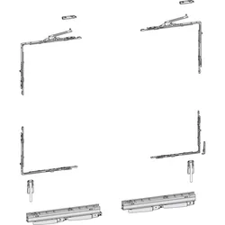 ATRIUM HKS 200 Z/TWIN Grundkarton, Versatz 13 mm, rechts, 200 kg