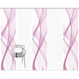 Vision S Schiebevorhang ¦ rosa/pink ¦ Synthetik ¦ Maße (cm): B: 60 H: 260