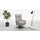 sit&more TV-Sessel Triple Seven Xtra large Polyester 86 x 111 x 86 cm grau mit Kopfteil- & Drehfunktion