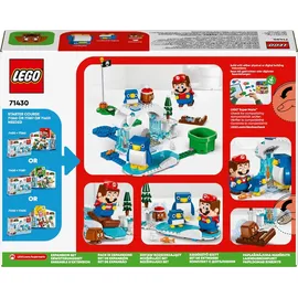 LEGO Super Mario Schneeabenteuer mit Familie Pinguin - Erweiterungsset