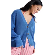 Roxy Fleecepullover Sweatshirt Cosmic Coast Blau 34
