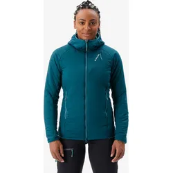 Damen wattierte Jacke - Alpinism graublau L