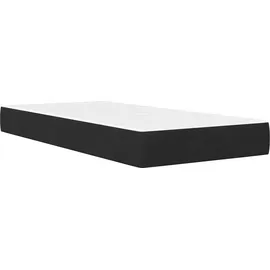vidaXL 90 x 200 cm Schwarz