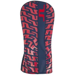 J.Lindeberg Golf Club Headcover Driver navy/rot