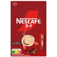 Nescafé 3in1 Typ Sticks Instant-Kaffee 10 St. 155 g
