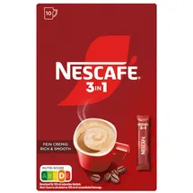 Nescafé 3in1 Typ Sticks Instant-Kaffee 10 St. 155 g