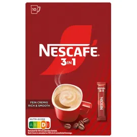 Nescafé 3in1 Typ Sticks Instant-Kaffee 10 St. 155 g