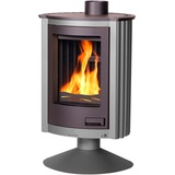 HS-Flamingo Warmluftofen | Masterflamme Piccolo II | 7 kW | Grau