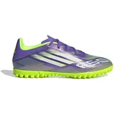 Adidas F50 Club Turf Football Boots Fußballschuhe, Purple Rush/Cloud White/Lucid Lemon, 48 2/3