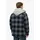 Superdry Langarmhemd SUPERDRY "SURPLUS HOODED CHECK SHIRT", Herren, Gr. S, N-Gr, blau (navy window check), Web, Obermaterial: 100% Baumwolle, kariert, relaxed fit, Hemden