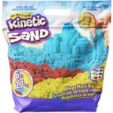 Spin Master Kinetic Sand Knete 2,7 kg Blau/Khaki