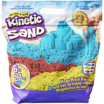 Spin Master Kinetic Sand Knete 2,7 kg Blau/Khaki