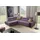 kaiser möbel Modernes, modisches, elegantes Ecksofa mit Schlaffunktion GRECO VII Avra Violett Links