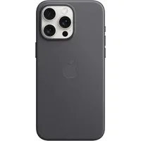 Apple iPhone 15 Pro Max Feingewebe Case mit MagSafe schwarz