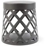 faro BARCELONA Sockelleuchte Aluminium 25,0 cm inkl. LED-Lampe grau