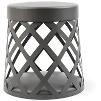 faro BARCELONA Sockelleuchte Aluminium 25,0 cm inkl. LED-Lampe grau