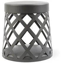 faro BARCELONA Sockelleuchte Aluminium 25,0 cm inkl. LED-Lampe grau