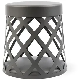 faro BARCELONA Sockelleuchte Aluminium 25,0 cm inkl. LED-Lampe grau