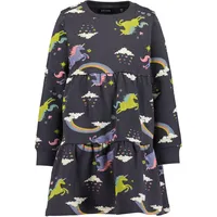 blue seven Sweatkleid in Anthrazit - 110