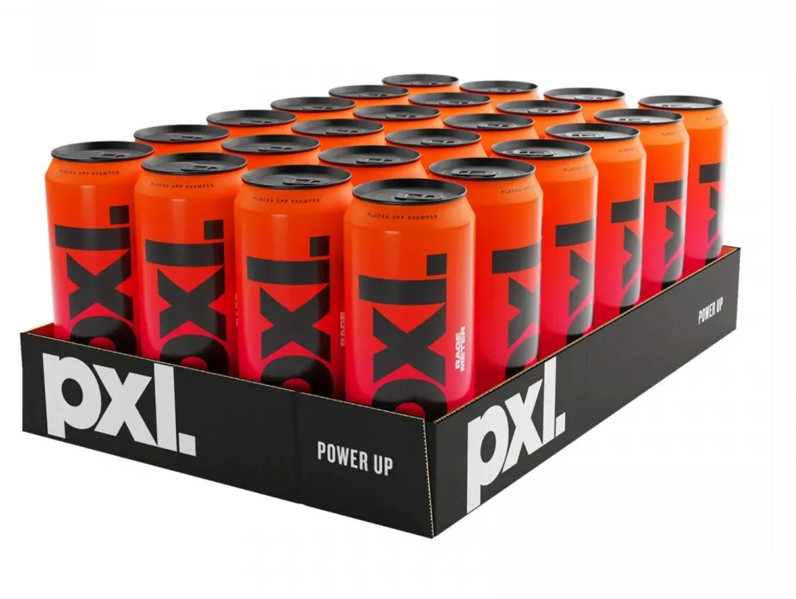 PXL Energy Rage Meter (Kirsche & Himbeere) 24 x 500ml