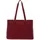 Valentino Schultertasche Never Shopping Rosso Scuro