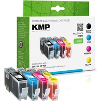 KMP H151V kompatibel zu HP 934 schwarz + 935 CMY