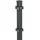 Floraworld Zaunpfosten 4 x 150 cm Grau/Stahl