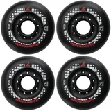 Rollerblade APEX 4er Pack Rollenset 2025 black - 76mm/80A