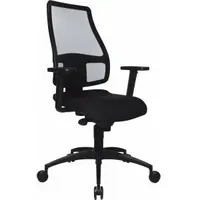 TOPSTAR Syncro Net Trevira mit Armlehnen schwarz