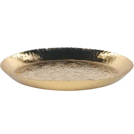 Beliani Beliani, 2er-Set Schmuckschale SADANE Metall Gold