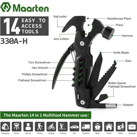 luxuskollektion Maarten 14 in 1 Multitool Camping
