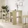 vidaXL Bartisch mit Regal 90 x 47,5 x 103,5 cm Braun