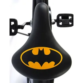 tpfsports Batman Kinderfahrrad - Jungen 18 Zoll - Rücktritt + Handbremse - Schwarz