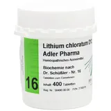 Adler Pharma Biochemie Adler 16 Lithium chloratum D12 Adler Pha