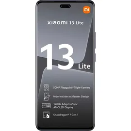 Xiaomi 13 Lite 8 GB RAM 128 GB black