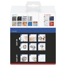 Tesa KLAAM Toilettenpapierhalter Klebstoff Metall