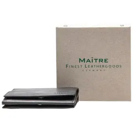 Maitre Lederoase F3 Quirin Geldbörse schwarz