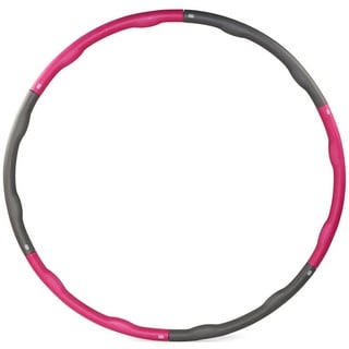 Sporttrend 24 Trainingsring Gymnastikreifen 1,5kg grau/pink grau