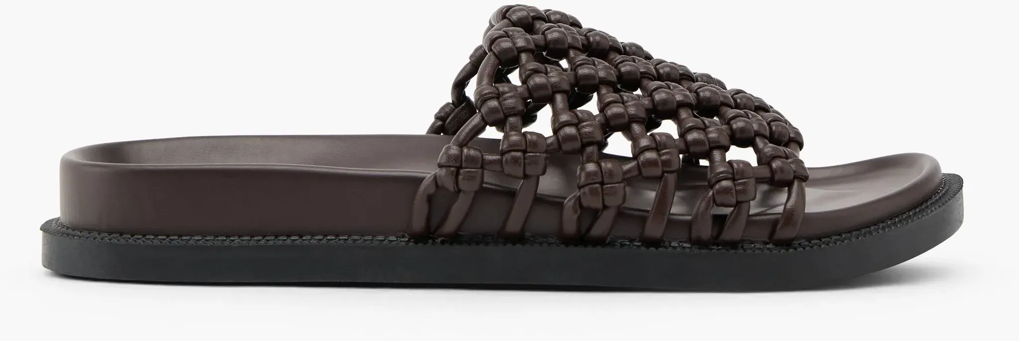 Claudia Ghizzani  Flache Pantolette Braun, Damen, Größe: 39, Material: PU/Synthetik - Claudia Ghizzani  Flache Pantolette Braun, Damen, Größe: 39, Material: PU/Synthetik - woman - Braun