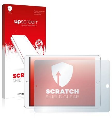 upscreen® Scratch Shield Clear Premium Displayschutzfolie für Apple iPad Air 2019 (Querformat)