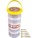 Connex Schraubenset B30305, 5 verschieden Größen, Torx, 480-teilig