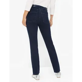 RAPHAELA by BRAX Damen, Five-Pocket-Hose Style Lora denim dunkelblau, Gr. 44K