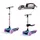 Kinderkraft RAKET UP 2-in-1 Scooter mit Sitz Rosa