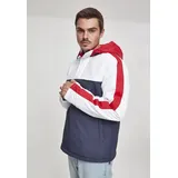 URBAN CLASSICS 3-tone Padded Kapuzenpullover White / Black / Black M