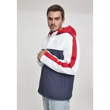 URBAN CLASSICS 3-tone Padded Kapuzenpullover White / Black / Black M